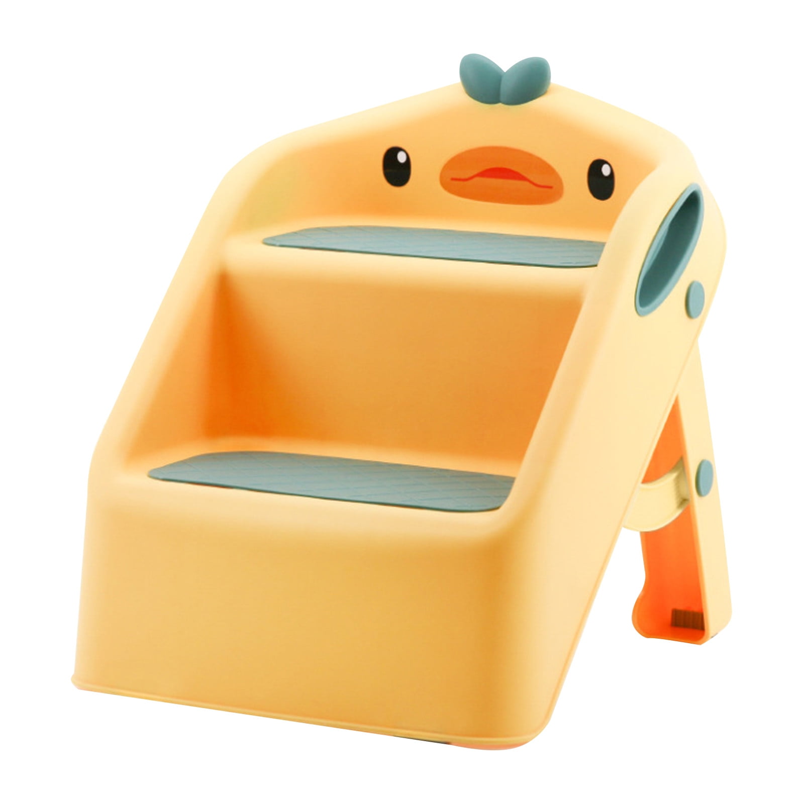 ZHAOJ005 2Step Toddler Step Stool, Folding Step Stool 15.5 inch Heavy