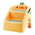 ZHAOJ005 2Step Toddler Step Stool, Folding Step Stool 15.5 inch Heavy