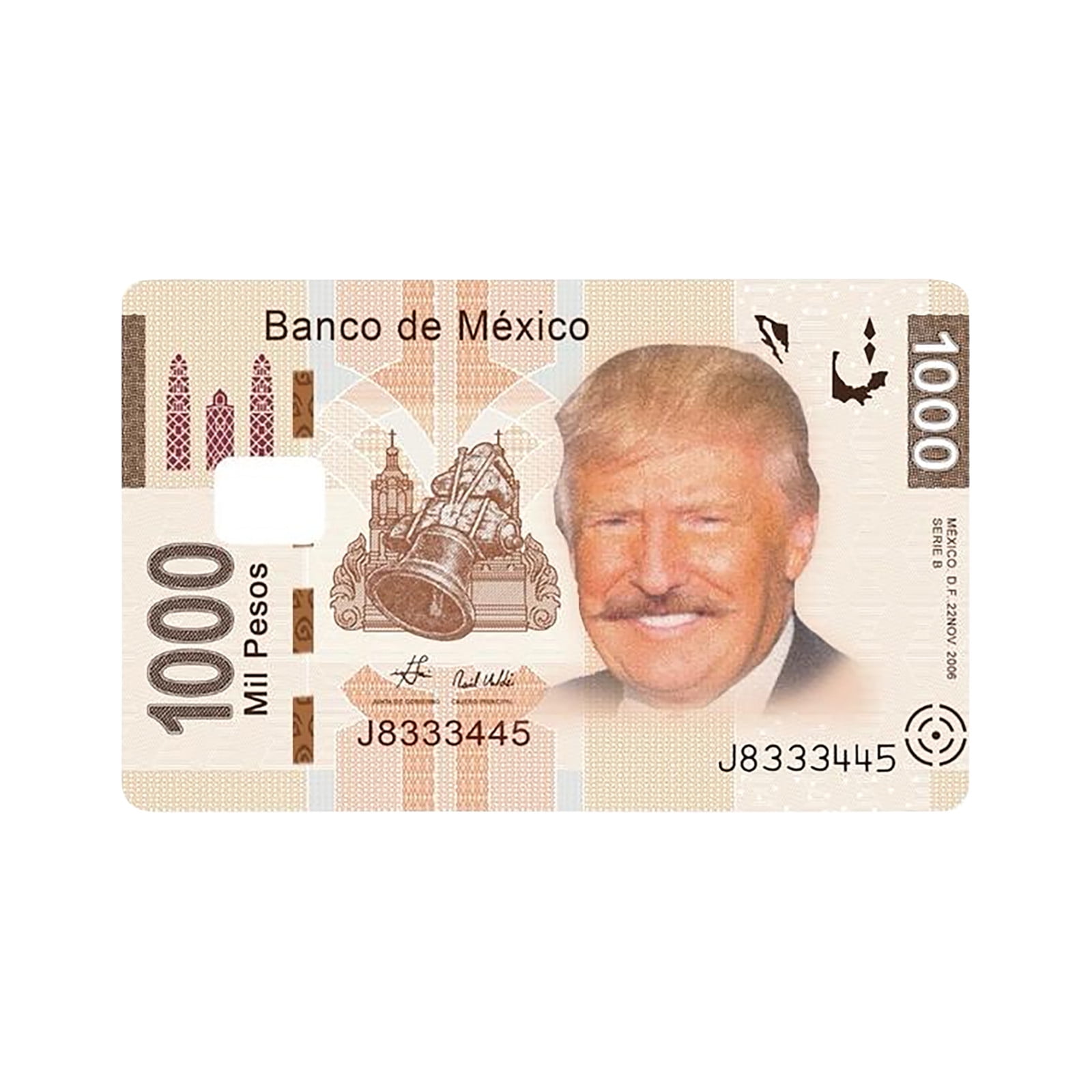 ZHAOJ005 Credit Card Essentials Funny Debit Card Stickers, Waterproof Skins with Food Coupons