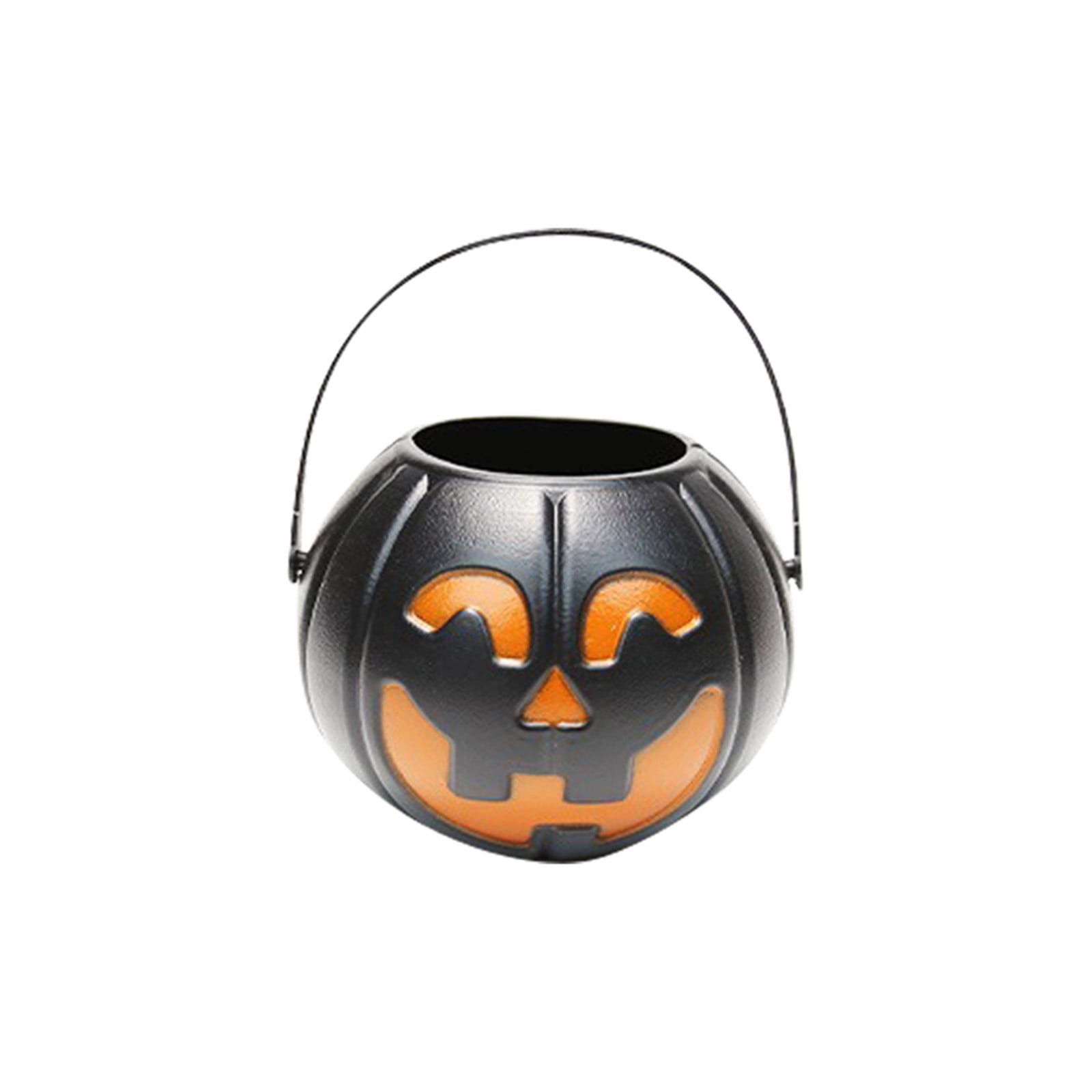 ZHAOJ005 Halloween Pumpkin Bucket Trick or Treat Candy Basket Candy