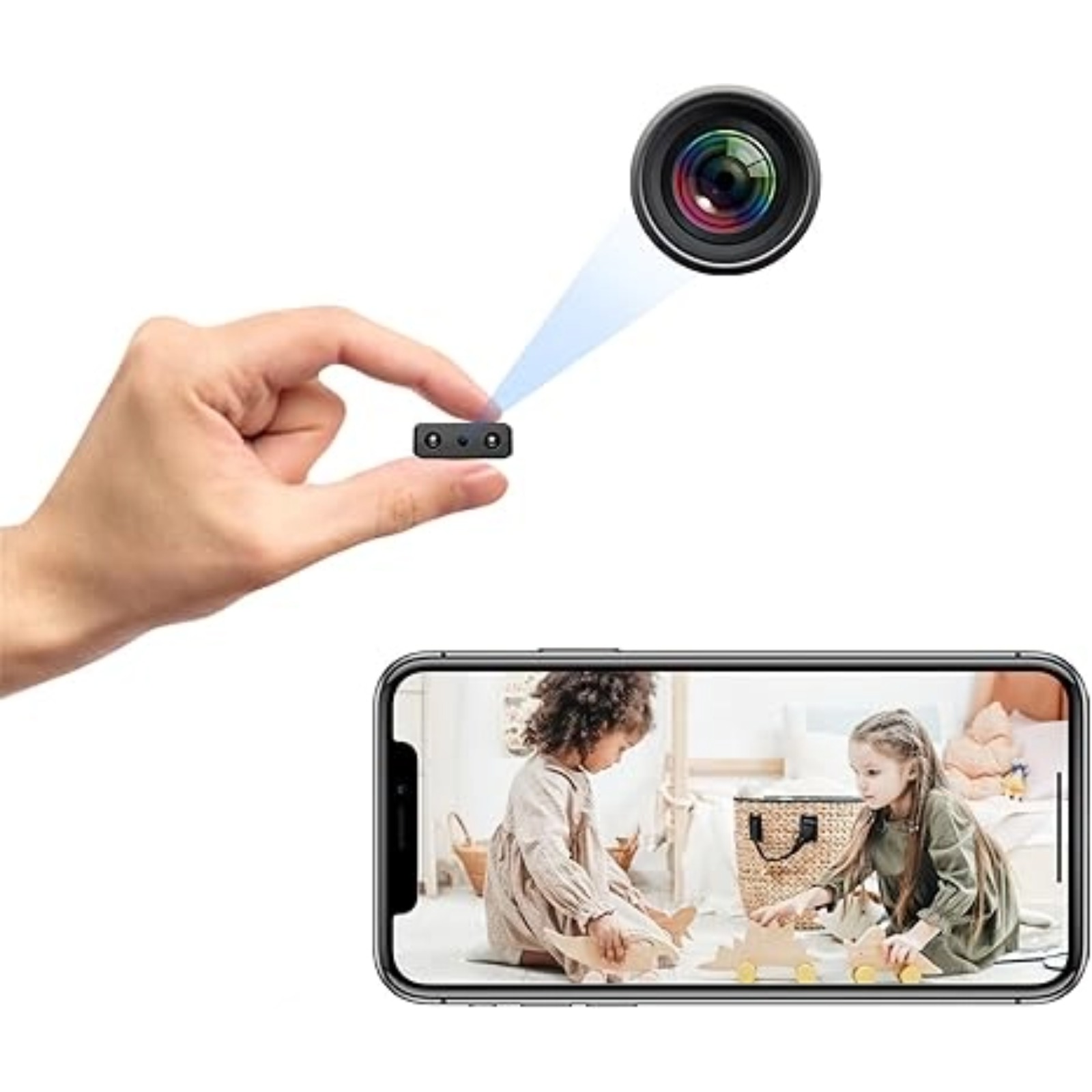 ZHAOJ005 Mini Hidden Cameras Smart Security Camera WiFi Camera, Indoor