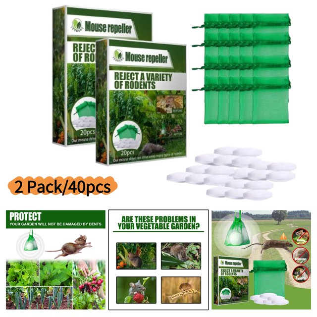 ZHAOJ005 Rat Repellent Tablet Keep Mice Out for House Peppermint Oil