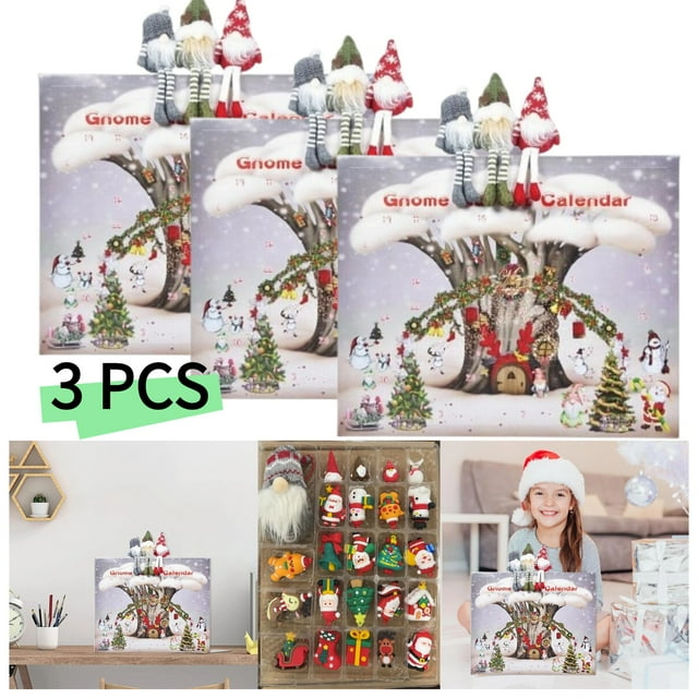 2024 Christmas Advent Calendar,Christmas Gnome Advent Calendar Calendar