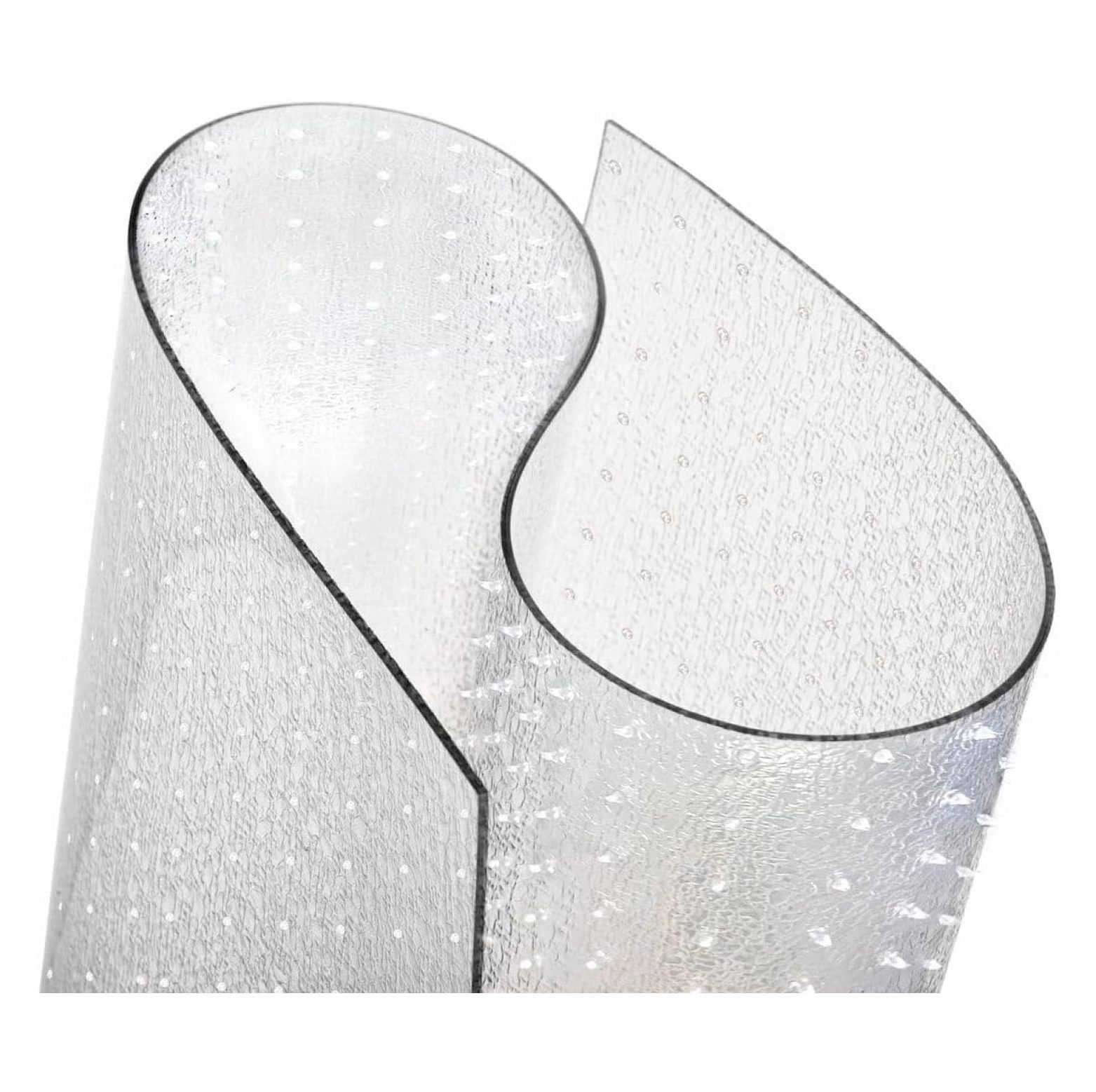 ZHAOTONG Clear Carpet Runner, USA Made, Safe, 27 x 84 Inch, 2mm Thick