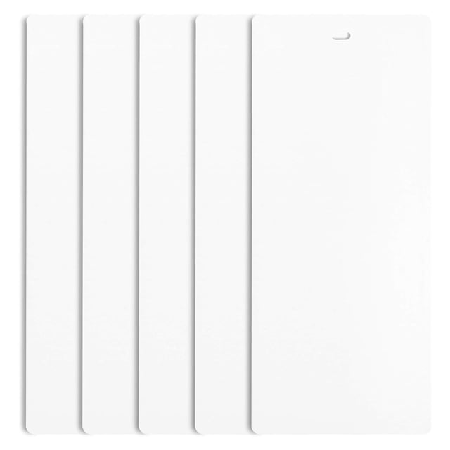 Stecche Sostitutive Per Tende Verticali DALIX - PVC Curvo Bianco/Avorio