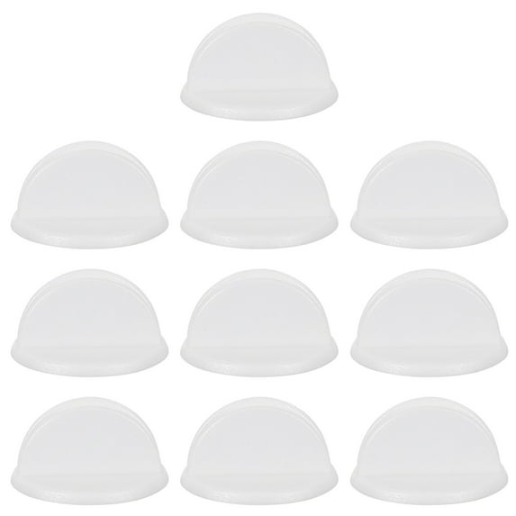 UPOUART Mini Plastic Tag Clips Label Display Clips Plastic 100Pcs 1X1X0.6In