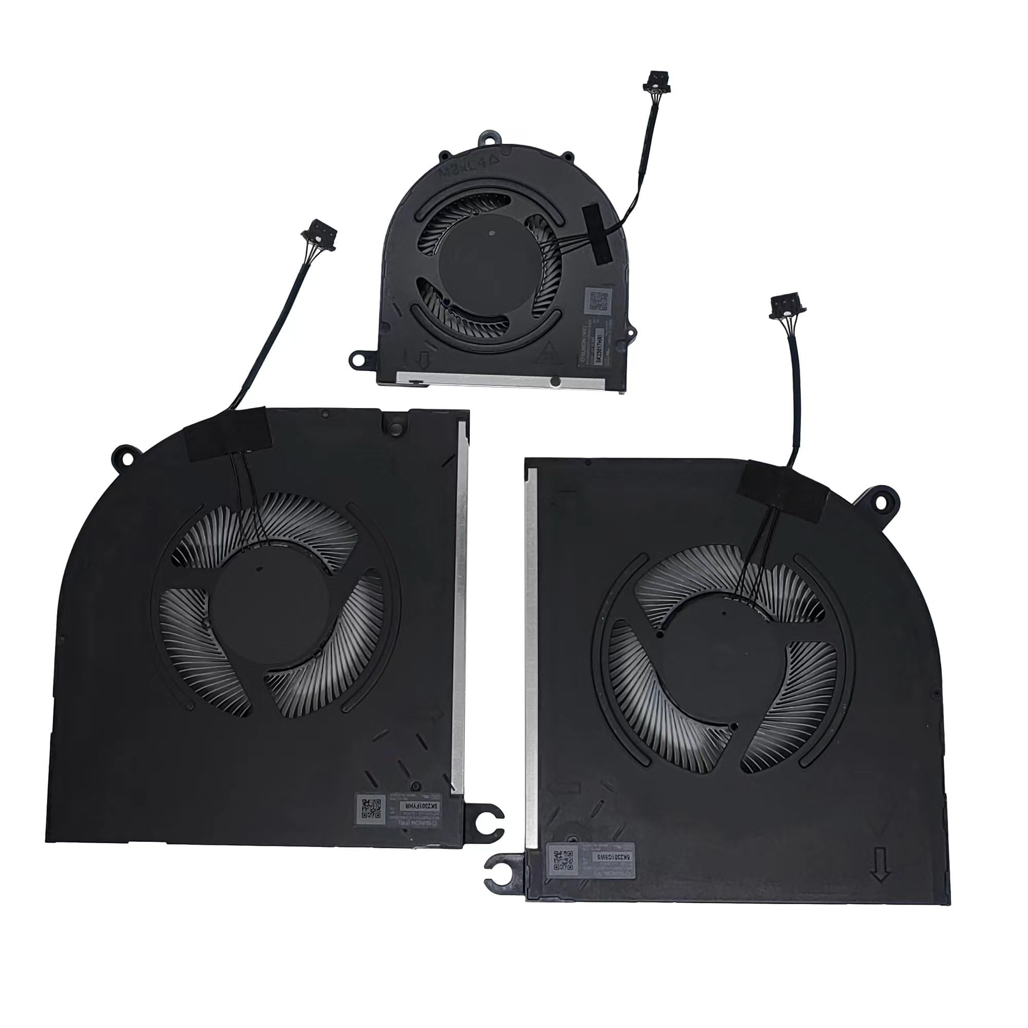 Laptop Heatsink Fan Repair Part Replacement Cooling Fan For Dell ...