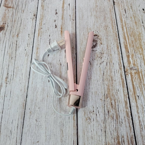 ZHBS Electric Hair Straightener, Fast Heating Dual Voltage LCD Display For All Hair Types