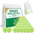 ZHEN TING 24 Pack Snake Repellent for Yard Powerful, Snake Away