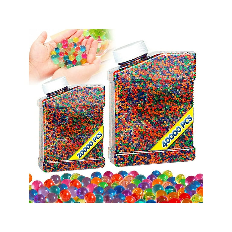 ZHENDUO 60,000pcs Gel Balls 7-8mm Water Beads for Gel Ball Blaster