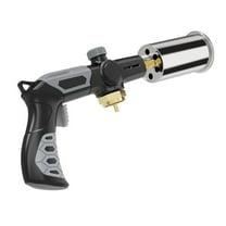 ZHENFA 2026 New Powerful Grill & Cooking Propane Torch Adjustable Wood Torch Burner for Searing Steak BBQ Welding(Black Grey) Propane Tank Not Included