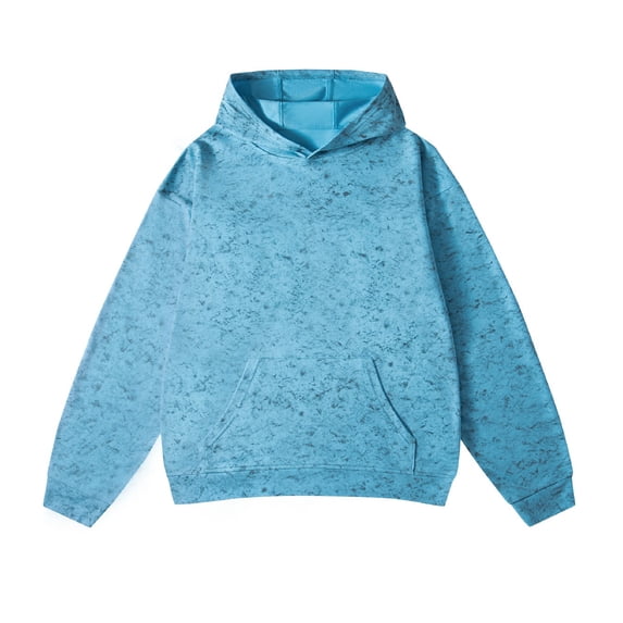 ZHENGLM Digital Print Hoodie for Men Women Oversized Pullover Sweatshirt
