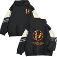 thumbnail image 1 of ZHENGLM HOT NEW Twenty One Pilots Hoodie Unisex Pocketless Double-bar Sleeve Sweatshirt Fashionable Pullover Pocketless Black, 1 of 2