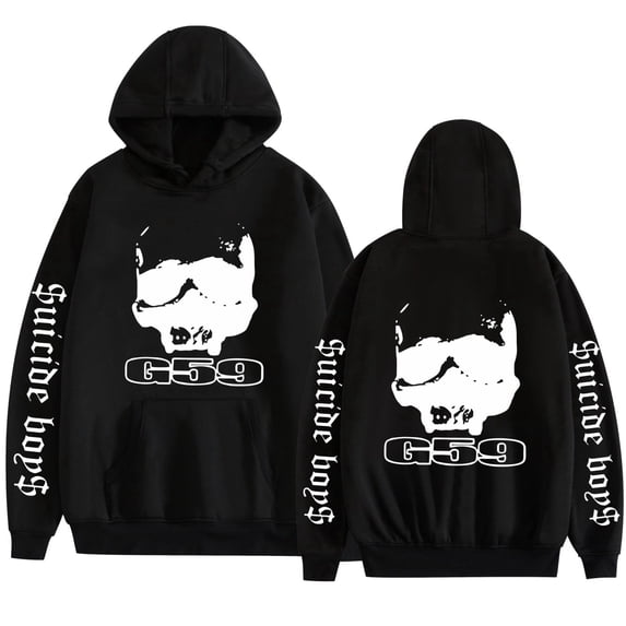 ZHENGLM Suicideboys Graphic Hoodie Unisex Loose Fit Pullover Sweatshirt