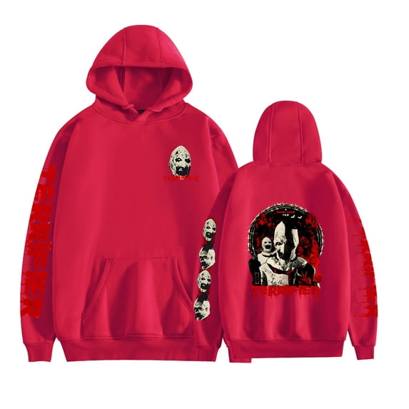 ZHENGLM Terrifier Merchandise Hoodie Movie Streetwear Print Mens Womens Fashion Casual Sweatshirts