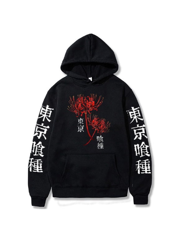 Tokyo Ghoul Hoodie Anime 3D Print Mens Pullover Hooded Sweatshirt For Unisex