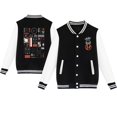 thumbnail image 1 of ZHENGLM Twenty One Pilots Baseball Jacket Long Sleeve Sweatshirt Baseball Jacket Unisex, 1 of 3