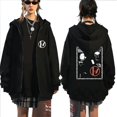 thumbnail image 1 of ZHENGLM Twenty One Pilots Full Zip Hoodie Long Sleeve Drawstring Sweatshirt with Pockets Hooded Jacket Unisex, 1 of 3