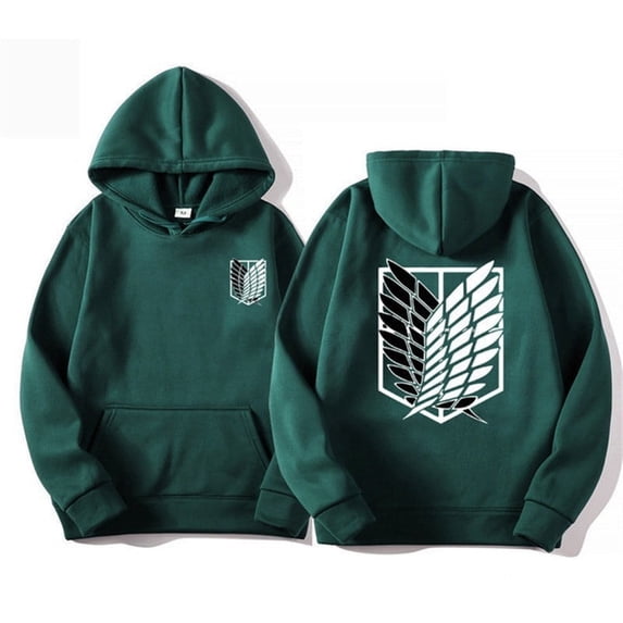 ZHENGLM Unisex Graphic Pullover Hoodie Long Sleeve Casual Streetwear Sweatshirt with Front and Back Print