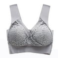 thumbnail image 1 of ZHENHONG 2024 New Rosy Lift Bra Plus Size Comfort Extra Elastic Wireless Support Lace Bra for Women Wireless Bras for Women, 1 of 8