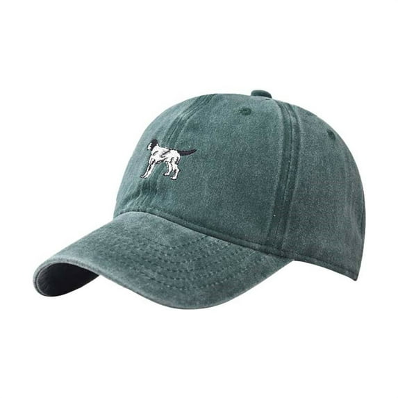 ZHENHONG Baseball Cap Women Dogs Embroidery Solid Color Duck Hat Trend Personality Outdoor Print Breathable Mesh Hat