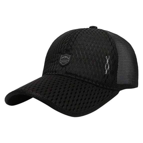 ZHENHONG Baseball Caps for Men Men Outdoor Long Brim Sunshade Sunscreen Hat Mesh Breathable Baseball Cap Peaked Hat Dad Hats