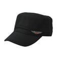 thumbnail image 1 of ZHENHONG Baseball Caps for Men Mens Fashion Casual Embroidery Cotton Flat Top Sunshade Washing Hat Hiking Casual Dad Hat, 1 of 5
