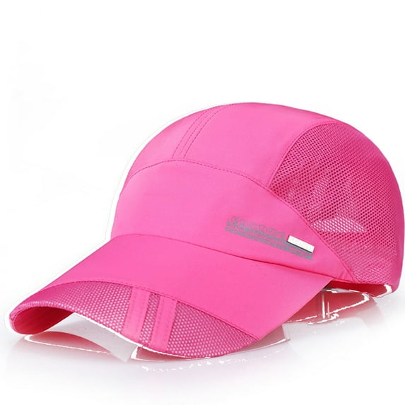 ZHENHONG Baseball Caps for Women Adult Mesh Hat Quick-Dry Collapsible Sun Hat Outdoor Sunscreen Baseball Cap HOT Dad Hats