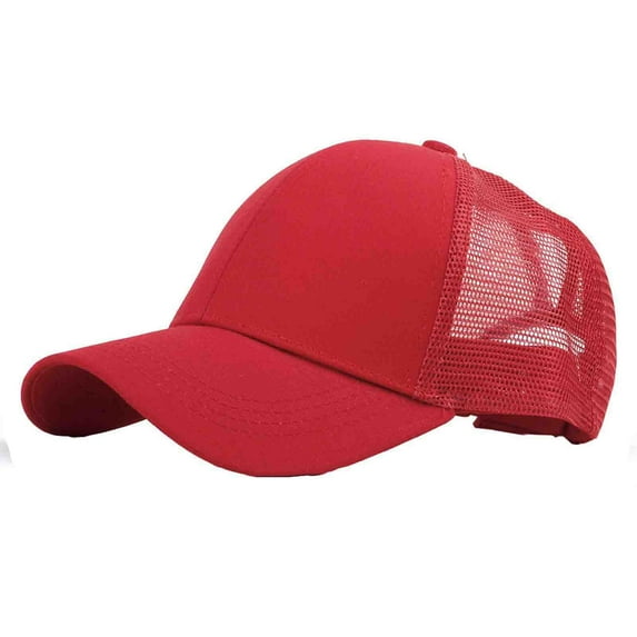 ZHENHONG Baseball Caps for Women Unisex Baseball With Ponytail Opening Ponytail Adjustable Mesh Breathable Cap Dad Hats