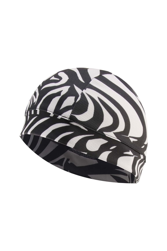 Beanies for Women and Men Small Soft Summer Windproof Sunscreen Sport Hat Casual Color Block Headwear White