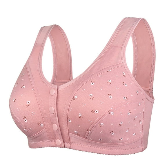 ZHENHONG Bras for Women Adjustable Strap Full Coverage Up Bras Comfortable No Underwire Wireless Bras Wireless Bras for Women
