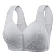 thumbnail image 1 of ZHENHONG Bras for Women Adjustable Strap Full Coverage Up Bras Comfortable No Underwire Wireless Bras Wireless Bras for Women, 1 of 8