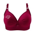 thumbnail image 1 of ZHENHONG Bras for Women No Underwire Adjustable Bras Full Coverage Support Bralette Plus Size Everyday Bra Wireless Bras for Women, 1 of 2
