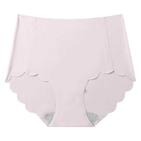 ZHENHONG Briefs for Women Crotch One Cotton Lace Underwear Ice