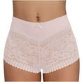 thumbnail image 1 of ZHENHONG Briefs for Women High Waisted Lace Boyshort Underwear No Show Sexy Breathable Bikini Briefs Ladies Briefs, 1 of 6