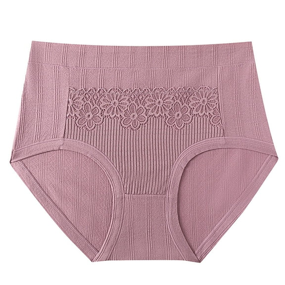 ZHENHONG Briefs for Women Lace Threaded Early Pregnancy Waist Belly Support Maternity