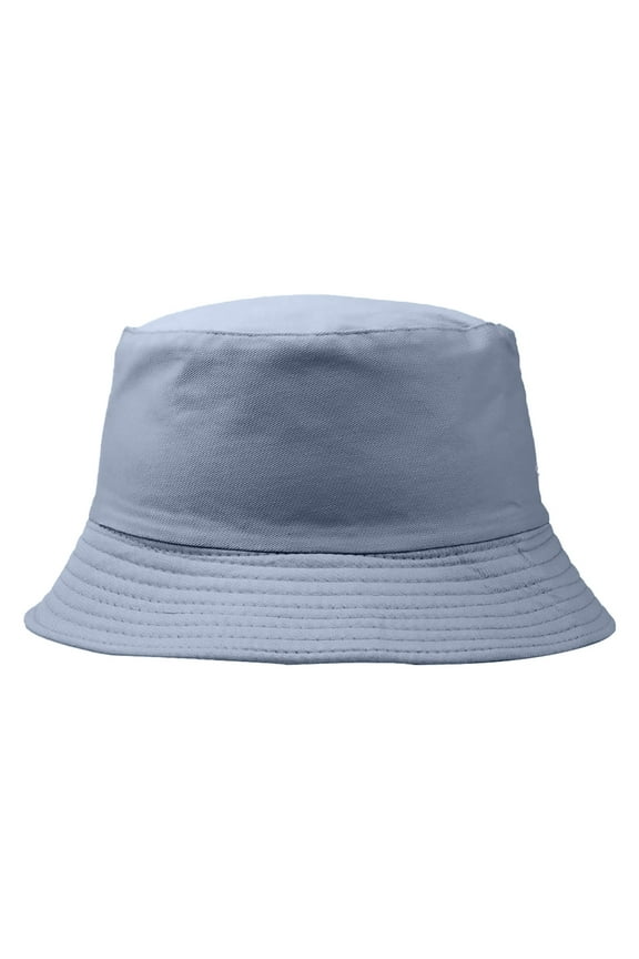 Bucket Hats for Women Casual Foldable Cotton Bucket Hat for Kids and Adults Summer Travel Beach Sun Hat