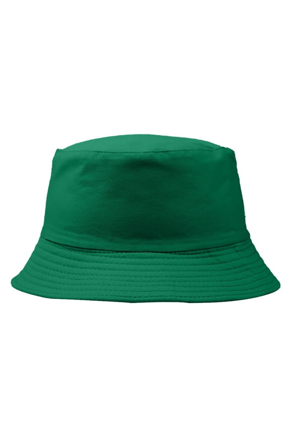 Bucket Hats for Women Cotton Green Hat Bucket Hat For Summer Travel Beach Sun Hat