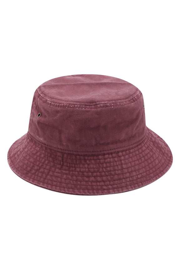 Bucket Hats for Women Floppy Beach Sun Hats Outdoor Fashionable Boho Hats Casual Solid Color Headwear Red