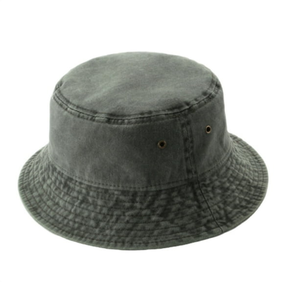 ZHENHONG Bucket Hats for Women Unisex Bucket Hat For Women Men Cotton Denim Packable Summer Travel Beach Sun Sun Hats