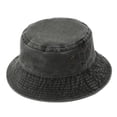 thumbnail image 1 of ZHENHONG Bucket Hats for Women Unisex Bucket Hat For Women Men Cotton Denim Packable Summer Travel Beach Sun Sun Hats, 1 of 1