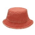 thumbnail image 1 of ZHENHONG Bucket Hats for Women Women Sun Beach Hat Teens Girls Wide Brim Summer Fisherman's Caps Sun Hats, 1 of 2