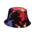 thumbnail image 1 of ZHENHONG Bucket Hats for Women and Men Male's And Female's Casual Fisherman's Hat 3D Printed Pattern Tie Dye Double Basin Hat Outdoor Visor Sun Hats, 1 of 2