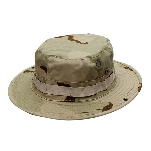 ZHENHONG Bucket Hats for Women and Men Summer Camouflage Adjustable Fisherman Sun Hat Casual Headwear Camouflage 12