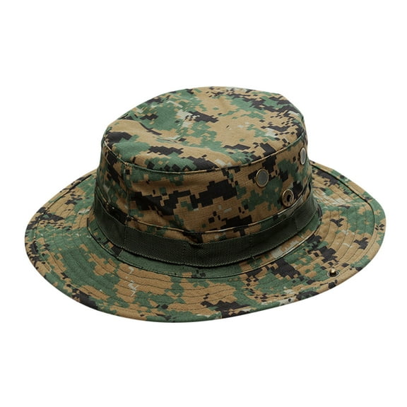 ZHENHONG Bucket Hats for Women and Men Summer Camouflage Adjustable Fisherman Sun Hat Casual Headwear Camouflage 13