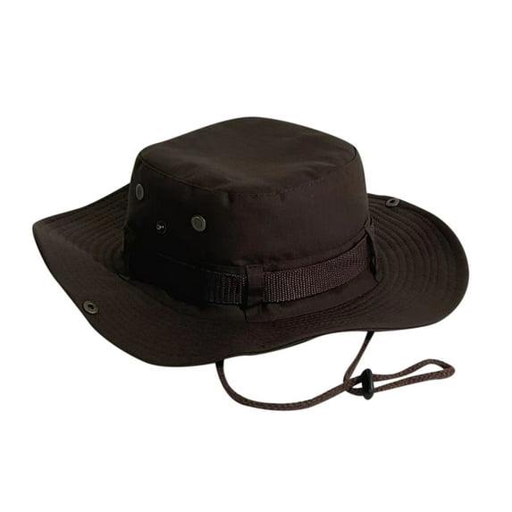 ZHENHONG Bucket Hats for Women and Men Summer Leisure Outdoor Mountaineering Jungle Sun Protection Big Brim Fishermans Hat Sun Hats