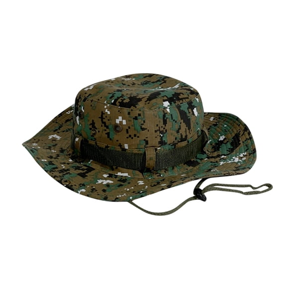 ZHENHONG Bucket Hats for Women and Men Summer Outdoor Mountaineering Wide Brim Sun Hat Casual Headwear Camouflage 10