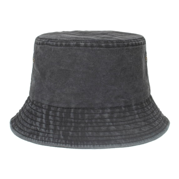 ZHENHONG Bucket Hats for Women and Men Summer Sports Sun Hat Outdoor Solid Color Basin Hat Casual Headwear Dark Gray