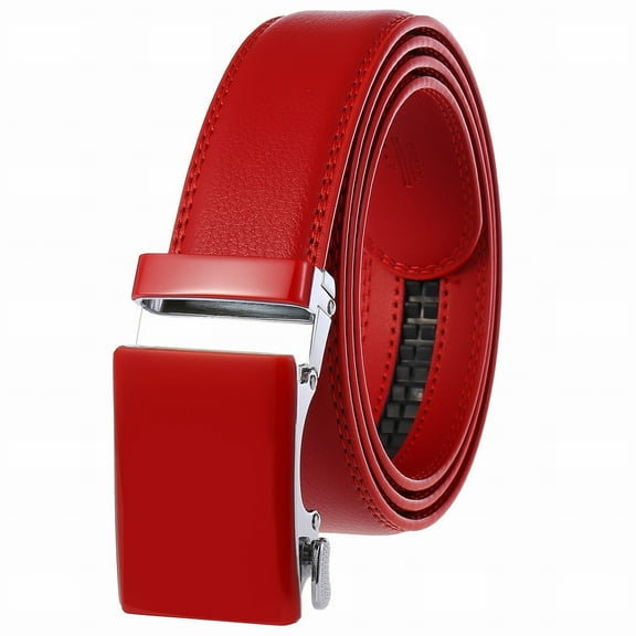 ZHENHONG Buckle Belt for Men Belt Luxury Designer for Superfiber Jeans Belt Multi Color Optional Men's Accessories Belt Red