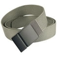 thumbnail image 1 of ZHENHONG Buckle Belt for Men Three Generations Of Metal Plate Buckle Casual Belt Durable Nylon Belt Men's Accessories Belt Gray, 1 of 4